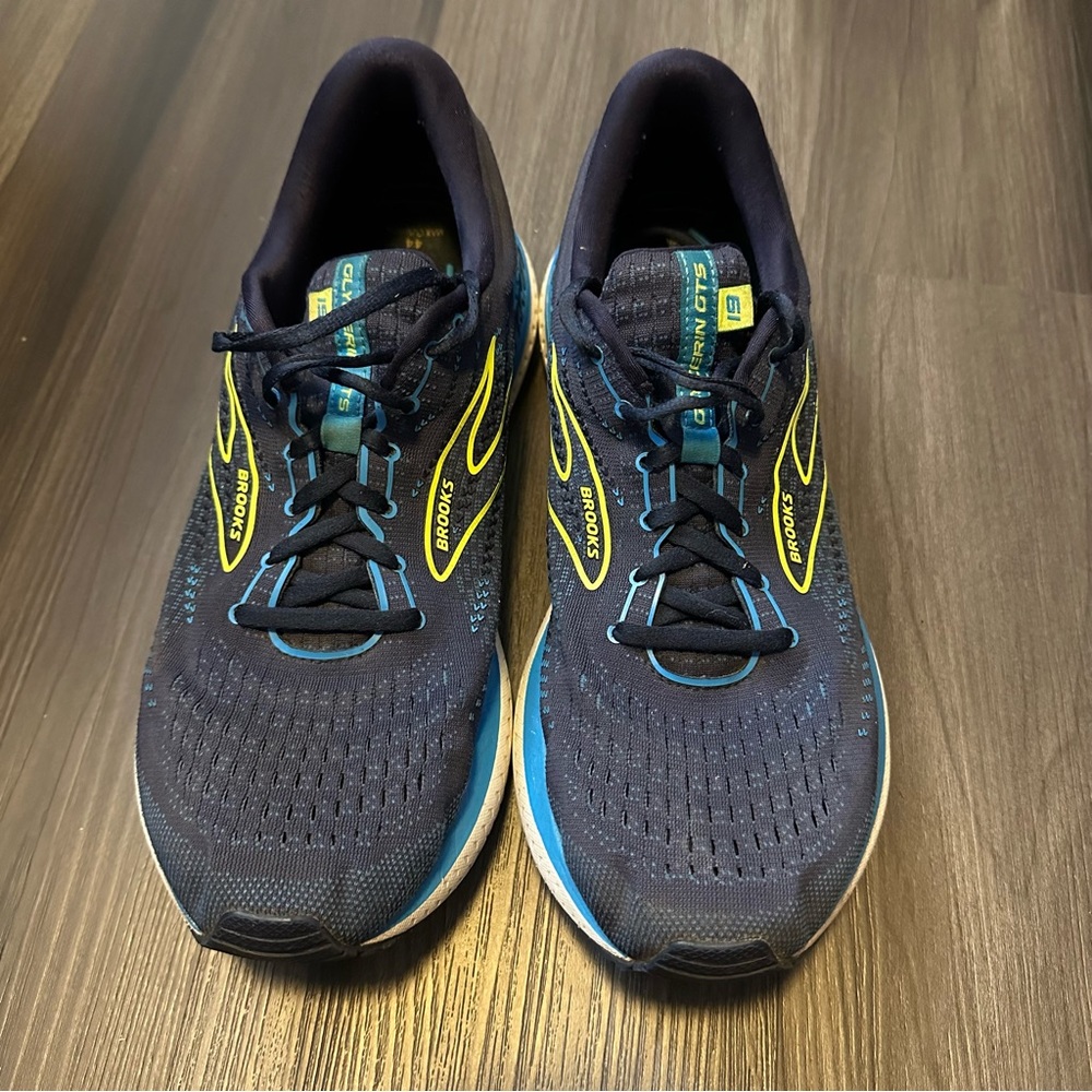 Brooks Glycerin GTS 19 Running Shoes, Blue, Men's 11.5 M